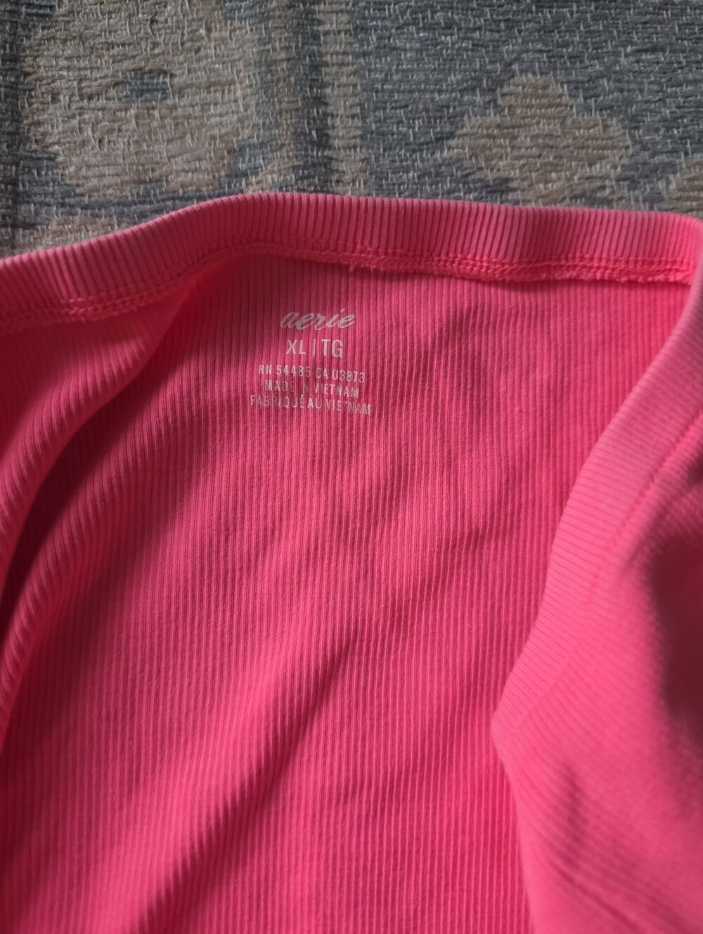 NWT Aerie Ribbed Swim Cover Skirt Pink - Picture 2 of 4